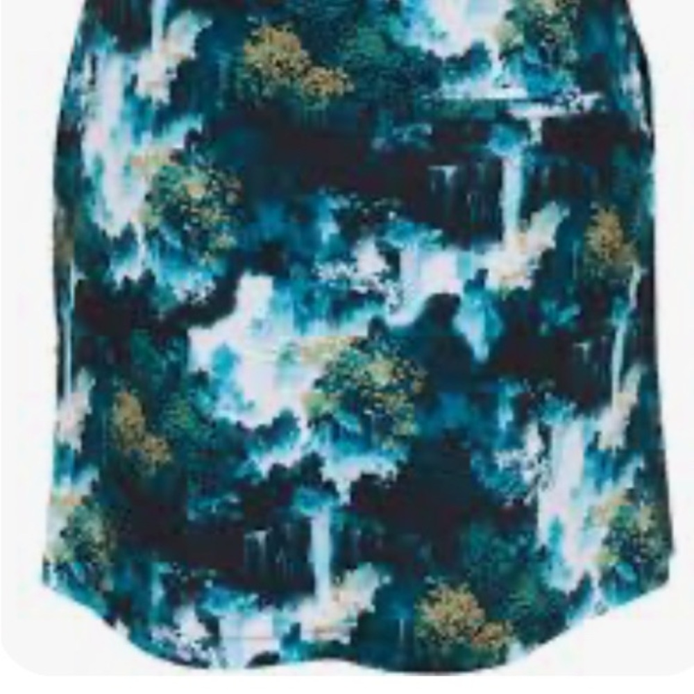 4 pc Greg Norman Collection in Blue and Green Print bundle - Picture 2 of 5